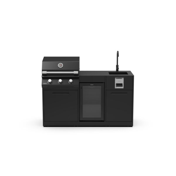 Cozinha exterior compacta Brabura Lite Series 300