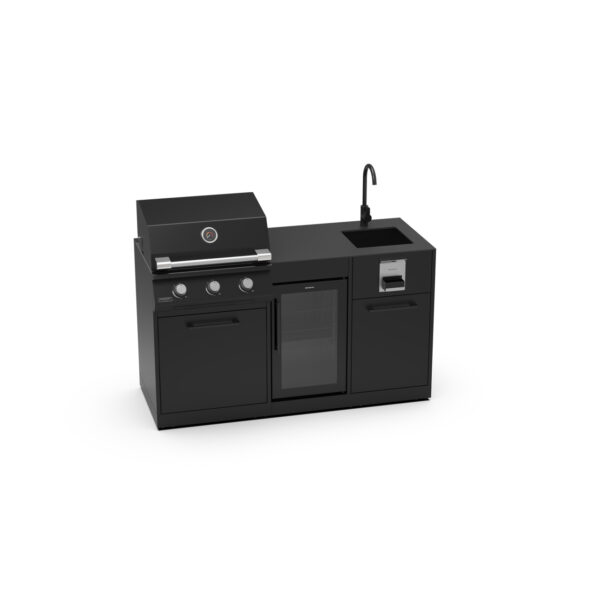 Alternative view of Cozinha exterior compacta Brabura Lite Series 300