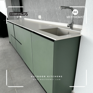 Cozinha Modular Hoppilif Verde Oliva