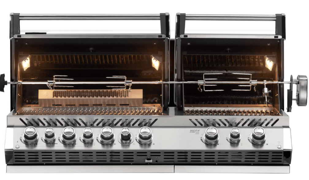 Prestige® PRO 825 RBI incorporado con quemadores infrarrojos inferiores y traseros 6 quemadores principales BIPRO825RBIPSS-3-ES - Image 3