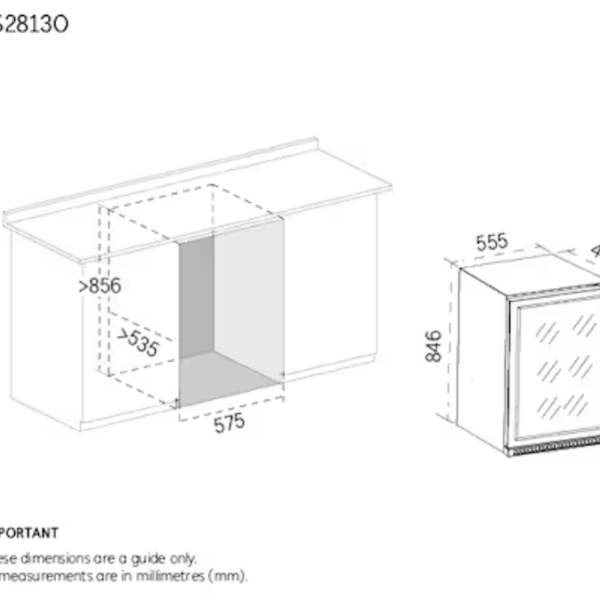 Alternative view of Frigorifico portátil para bebidas de exterior con una puerta, 120 litros