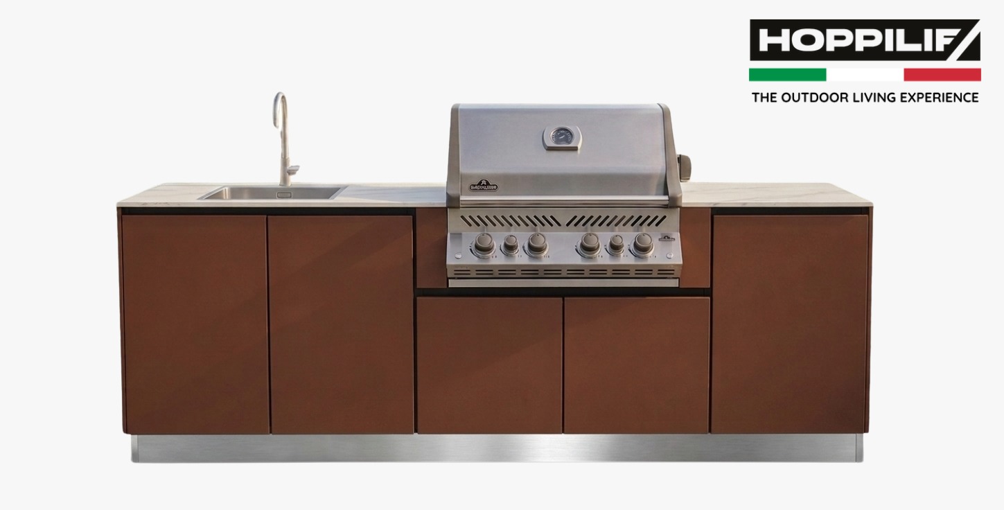 Cocina Exterior Modular Hoppilif Mod HP01 - 2500*900*700mm